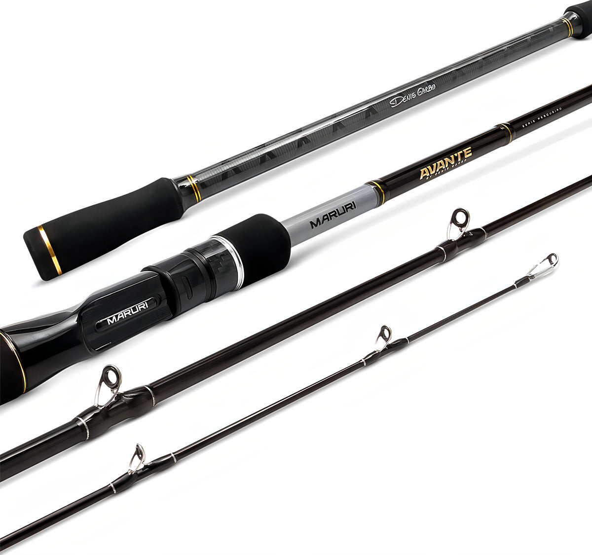 Vara Maruri Avante (2,40m) 30-60lbs 2 Pt cor preto e prata