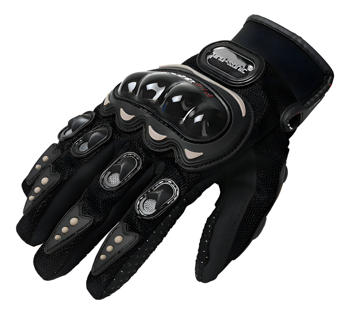 Par de Luva Motoqueiro Motociclista Impermeável Proteção Moto Tamanho Único Cor Preto