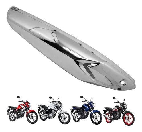 Protetor De Escapamento Start Fan Titan Cg 160 2016 A 2024