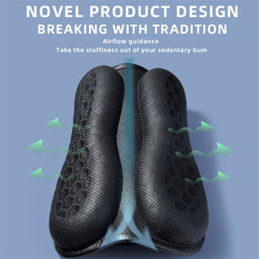 Almofada De Gel Para Assento De Moto Antiderrapante Viagem