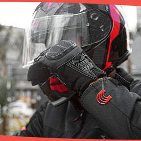 Luva X11 Masculina Blackout 2 Touch Verão Motociclista Moto