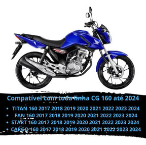 Protetor De Escapamento Start Fan Titan Cg 160 2016 A 2024