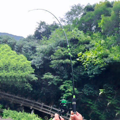 Sougayilang Vara Pesca 1,68m 2 Partes 8-30lb Alto Carbono